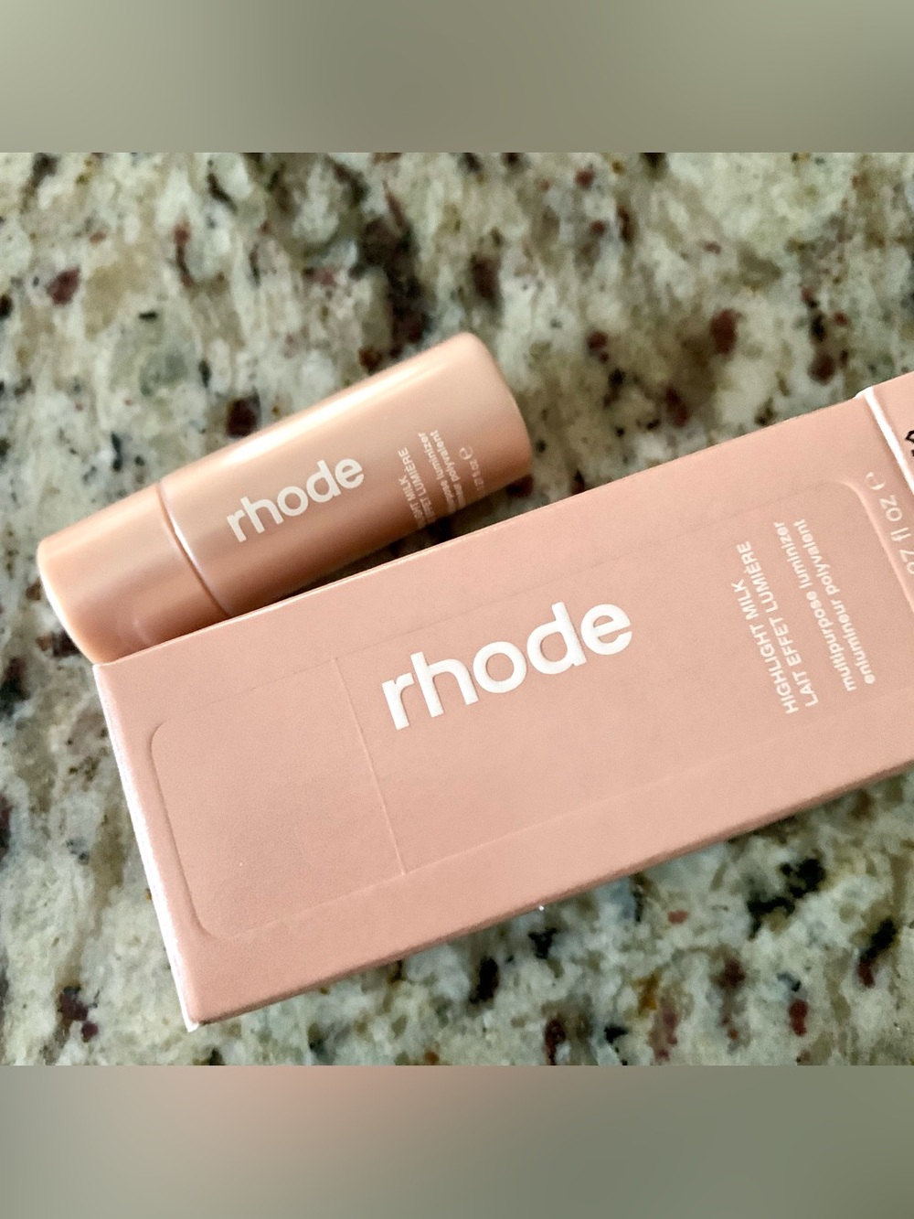 Rhode Highlight Milk In Shade 02 Pearly Champagne 8ml/0.27fl.oz. Travel Size